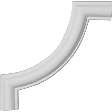 Ekena Millwork Panel Moulding Corner, High Density Urethane, 5-1/8 in H, 5-1/8 in W PML05X05TR